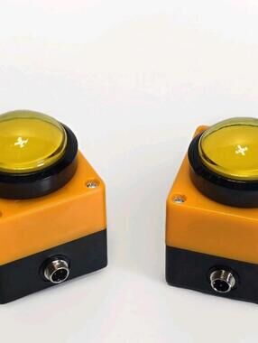 Programmable USB Macro Button Big Yellow Dome Switch Custom Shortcut Key PC Mac